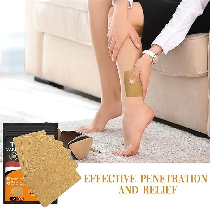 Turmeric Vericose Vein Patch (Pack of 8) 40%off
